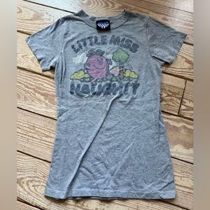 Little ms naughty junk food tshirt size l